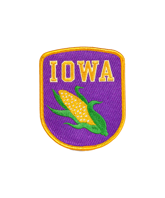 Iowa Embroidered Patch - Wander Together Outfitters