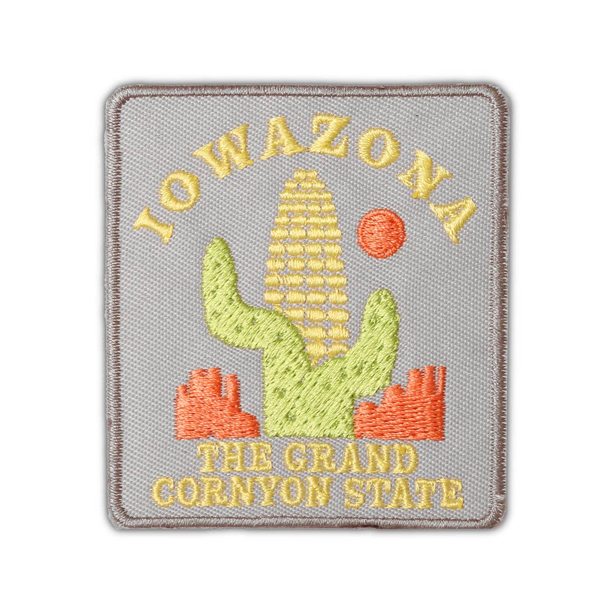 “Iowazona The Grand Cornyon State” Iron On Patch - Wander Together Outfitters