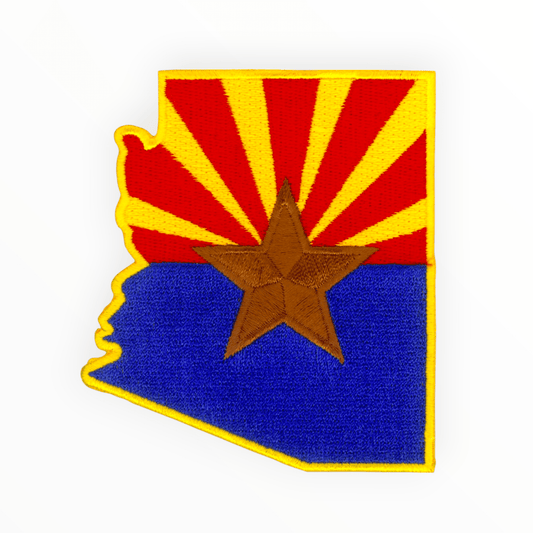 Iron On Arizona State Patch - Wander Together Outfitters