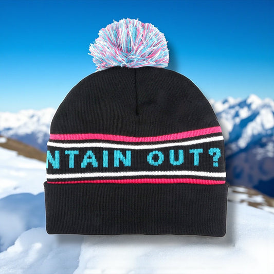“Is The Mountain Out” Unisex Beanie - Wander Together Outfitters