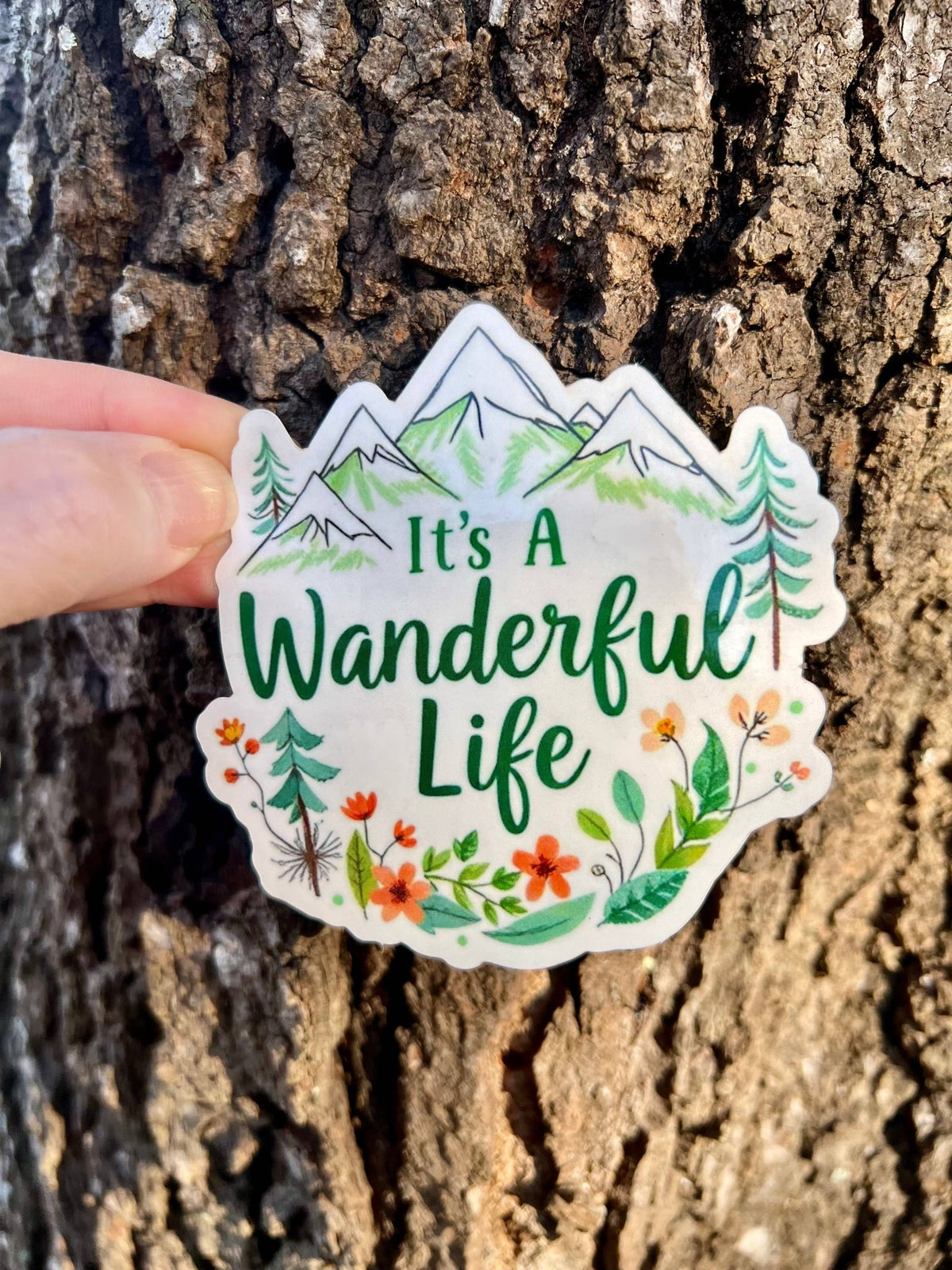 "It's a Wanderful Life" Day Dreaming Vinyl Sticker  - Wander Together Outfitters