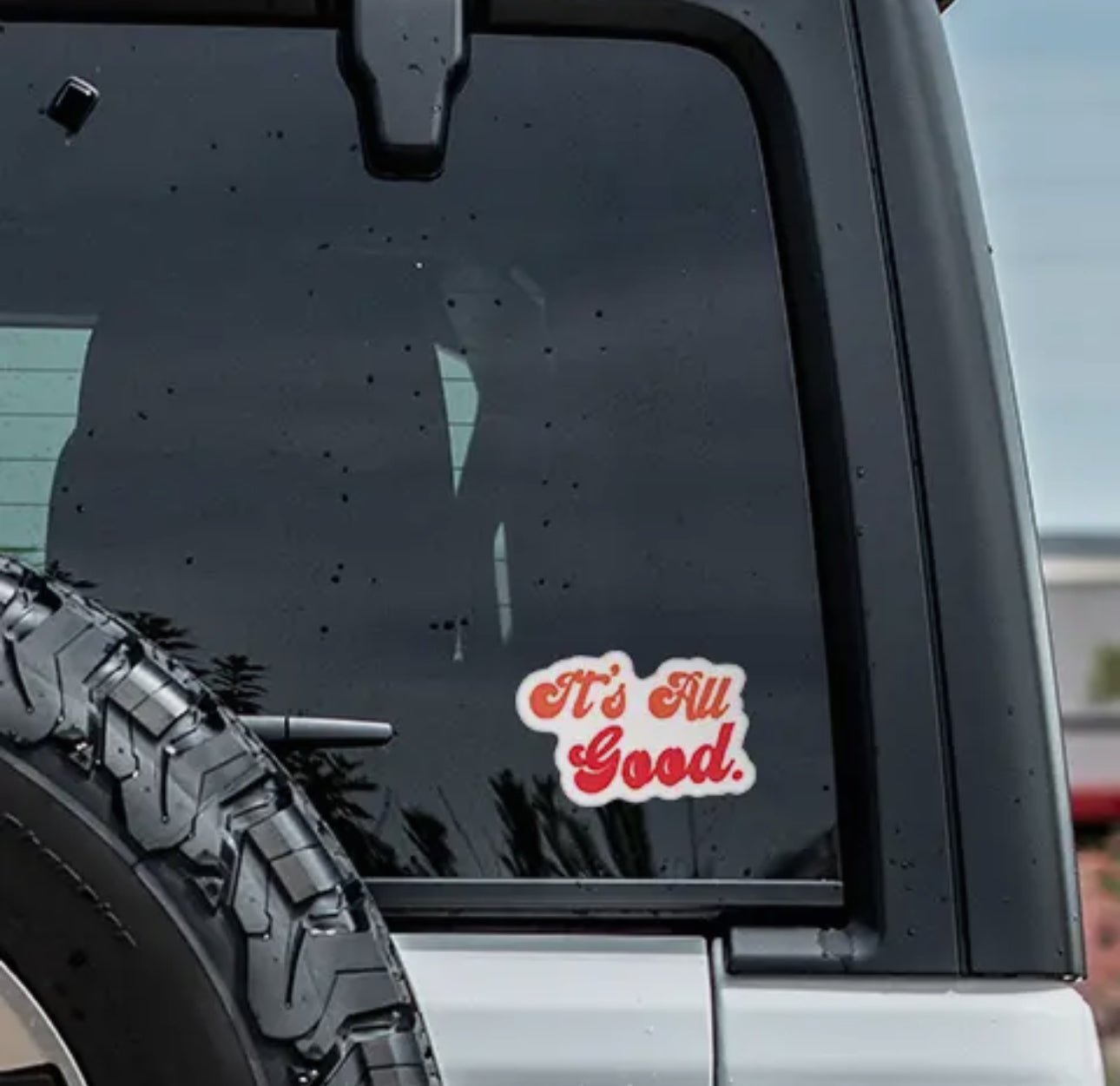 “It’s All Good” Retro Style Vinyl Stickers: Small or Large - Wander Together Outfitters
