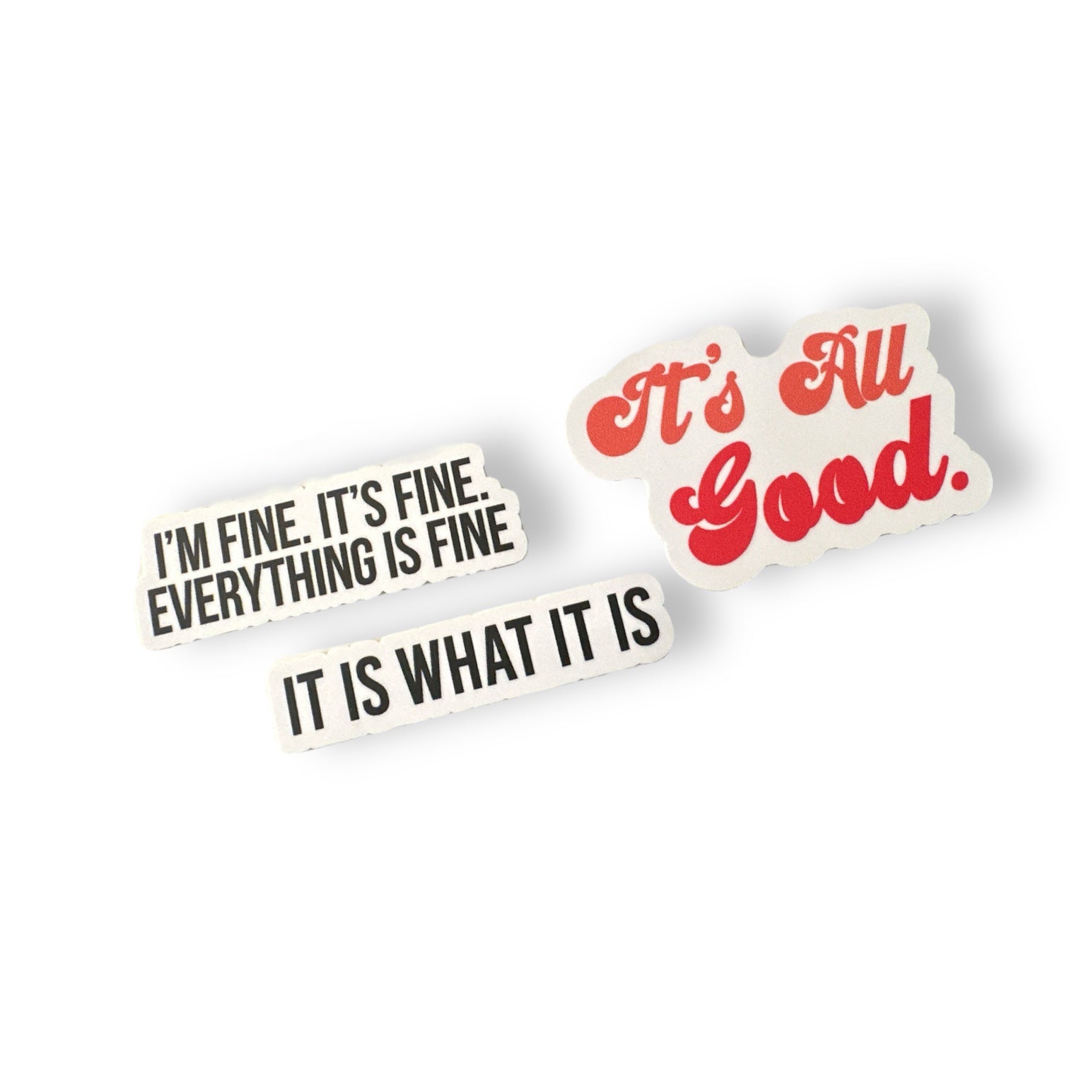 “It’s All Good” Retro Style Vinyl Stickers: Small or Large - Wander Together Outfitters