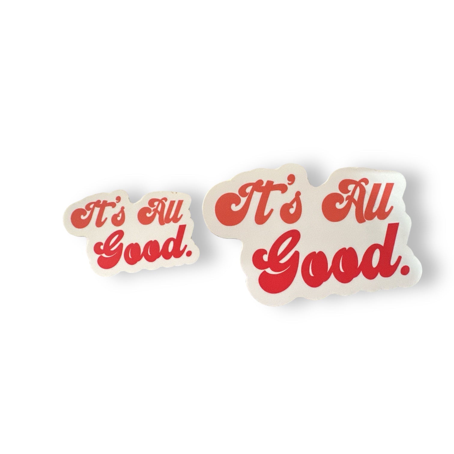 “It’s All Good” Retro Style Vinyl Stickers: Small or Large - Wander Together Outfitters