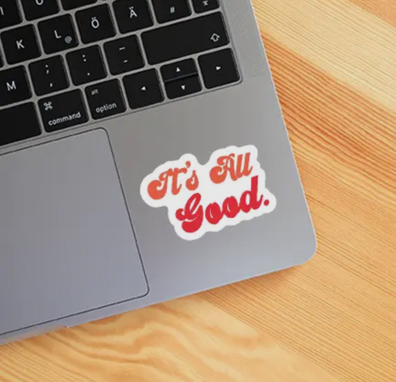 “It’s All Good” Retro Style Vinyl Stickers: Small or Large - Wander Together Outfitters
