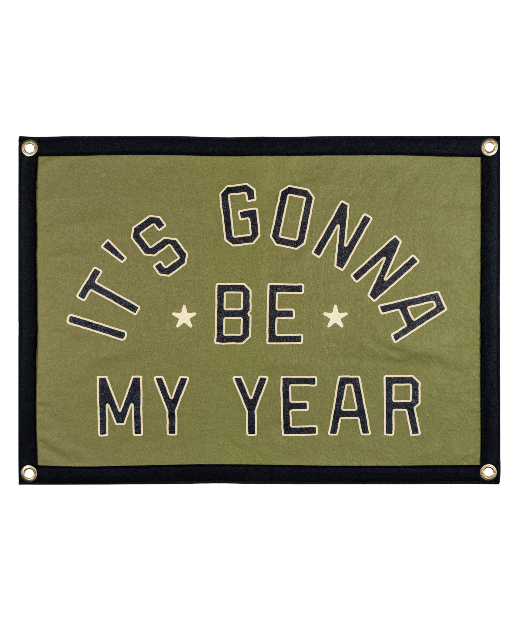 "It's Gonna Be My Year" Camp Flag by All Time Low Pennant - Wander Together Outfitters
