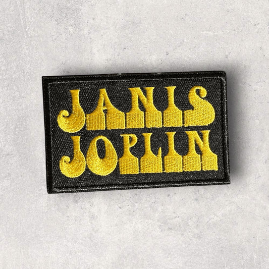 Janis Joplin Iron On Patch - Wander Together Outfitters