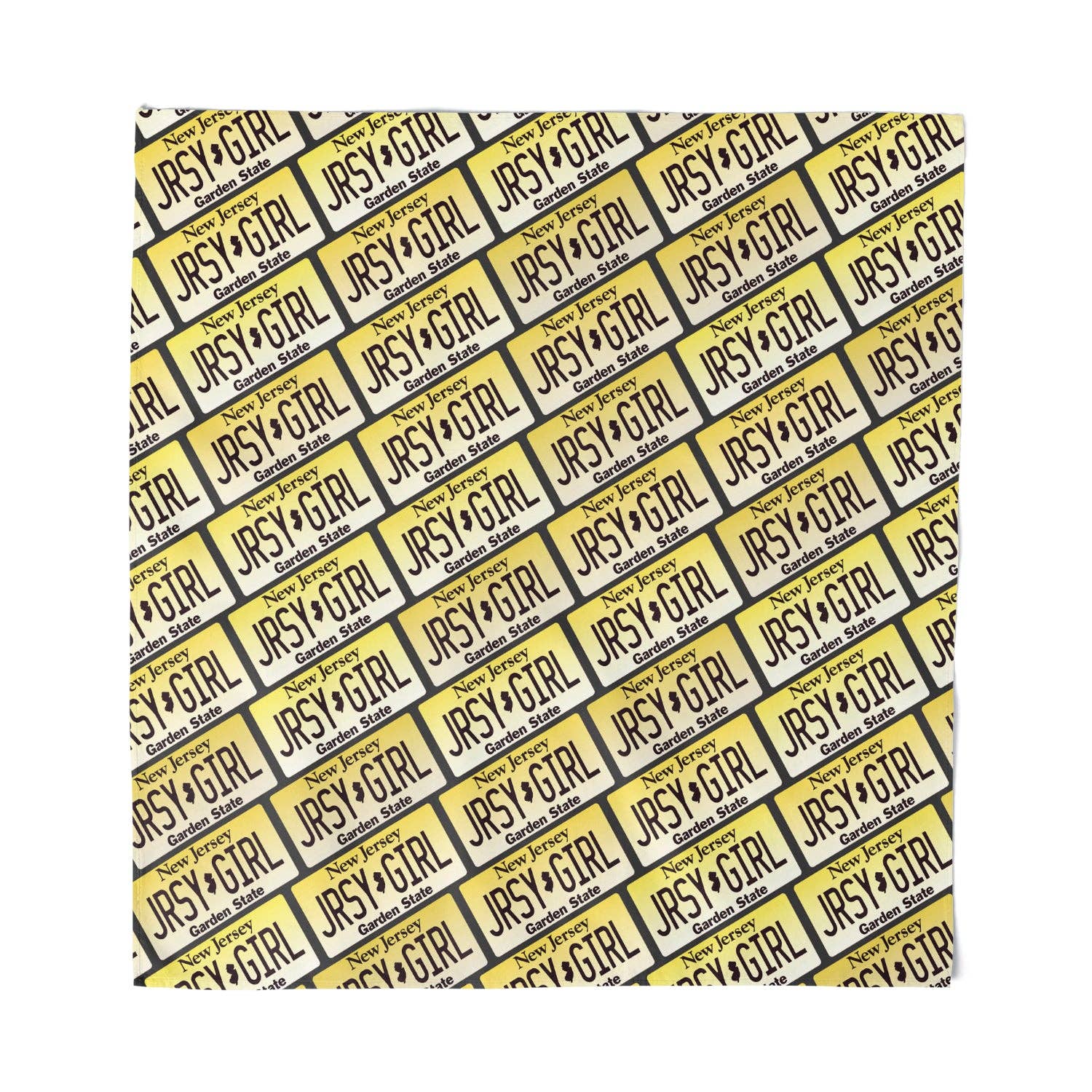 Jersey Girl License Plate Bandana - Wander Together Outfitters