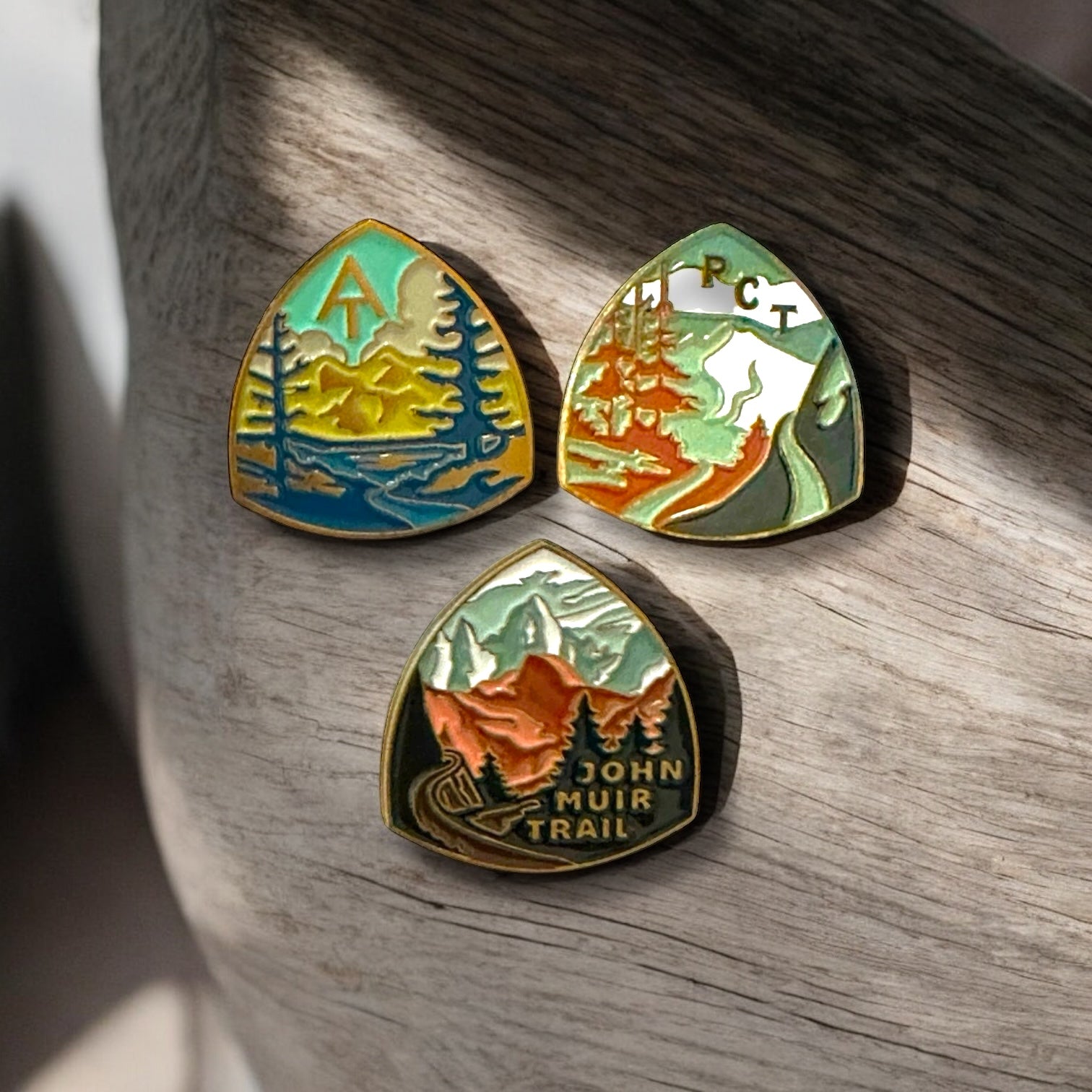 John Muir Trail Enamel Pin - Wander Together Outfitters