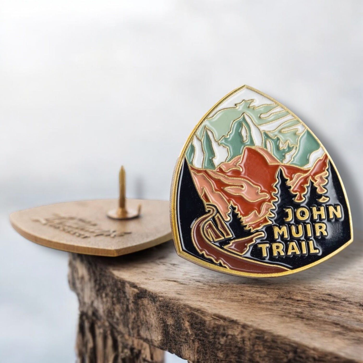 John Muir Trail Enamel Pin - Wander Together Outfitters