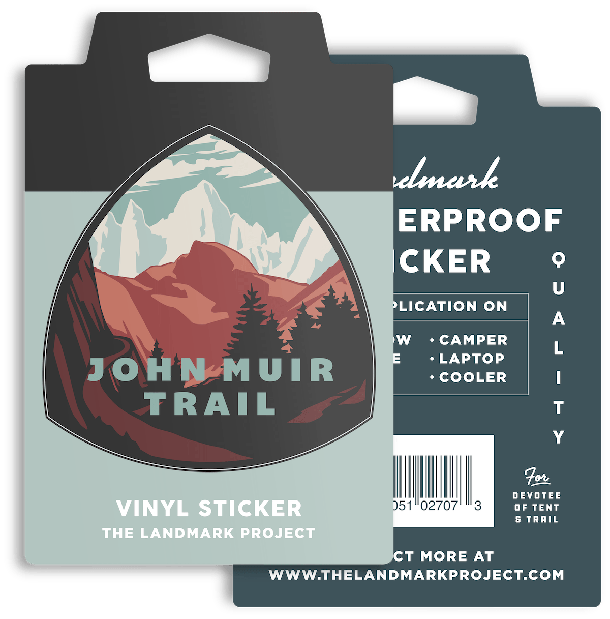 John Muir Trail Sticker - Wander Together Outfitters
