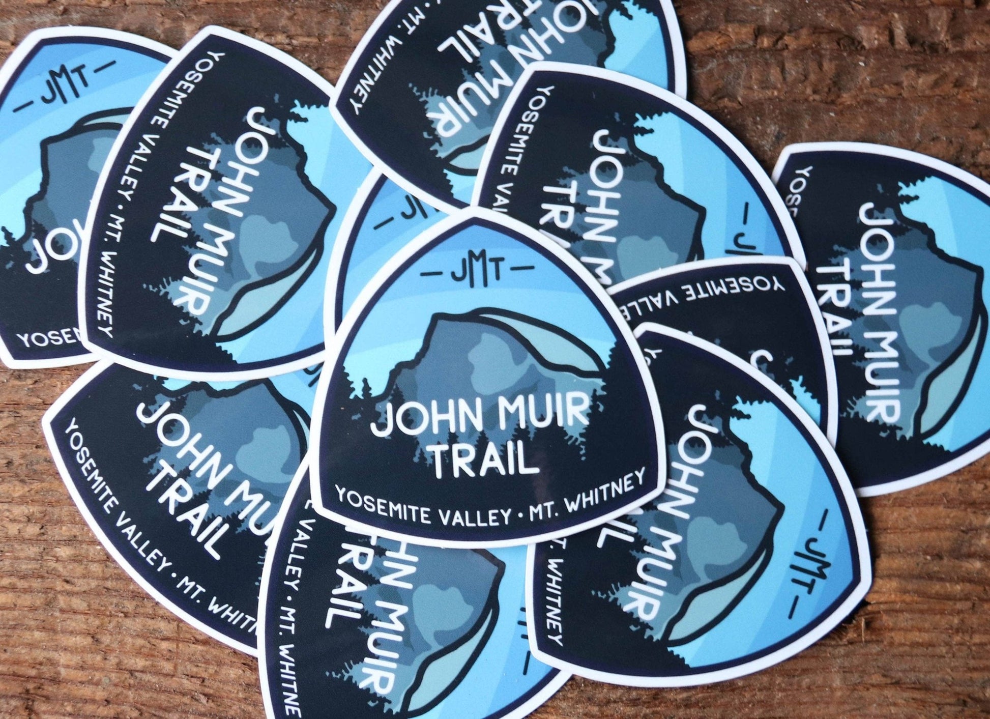 John Muir Trail Vinyl Sticker - Wander Together Outfitters