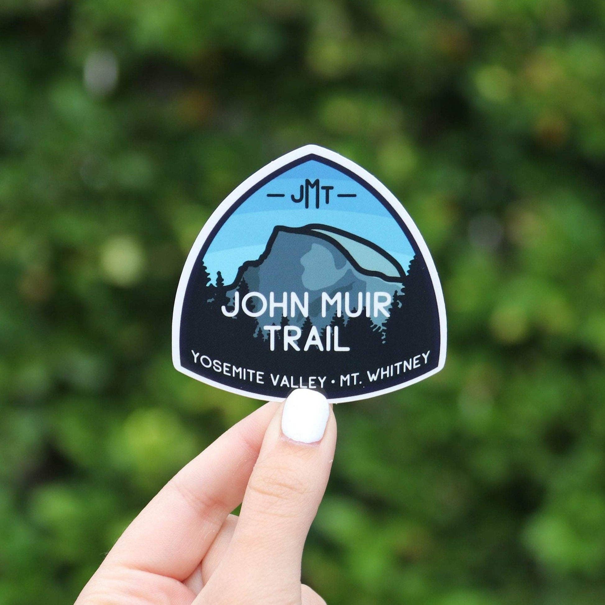 John Muir Trail Vinyl Sticker - Wander Together Outfitters