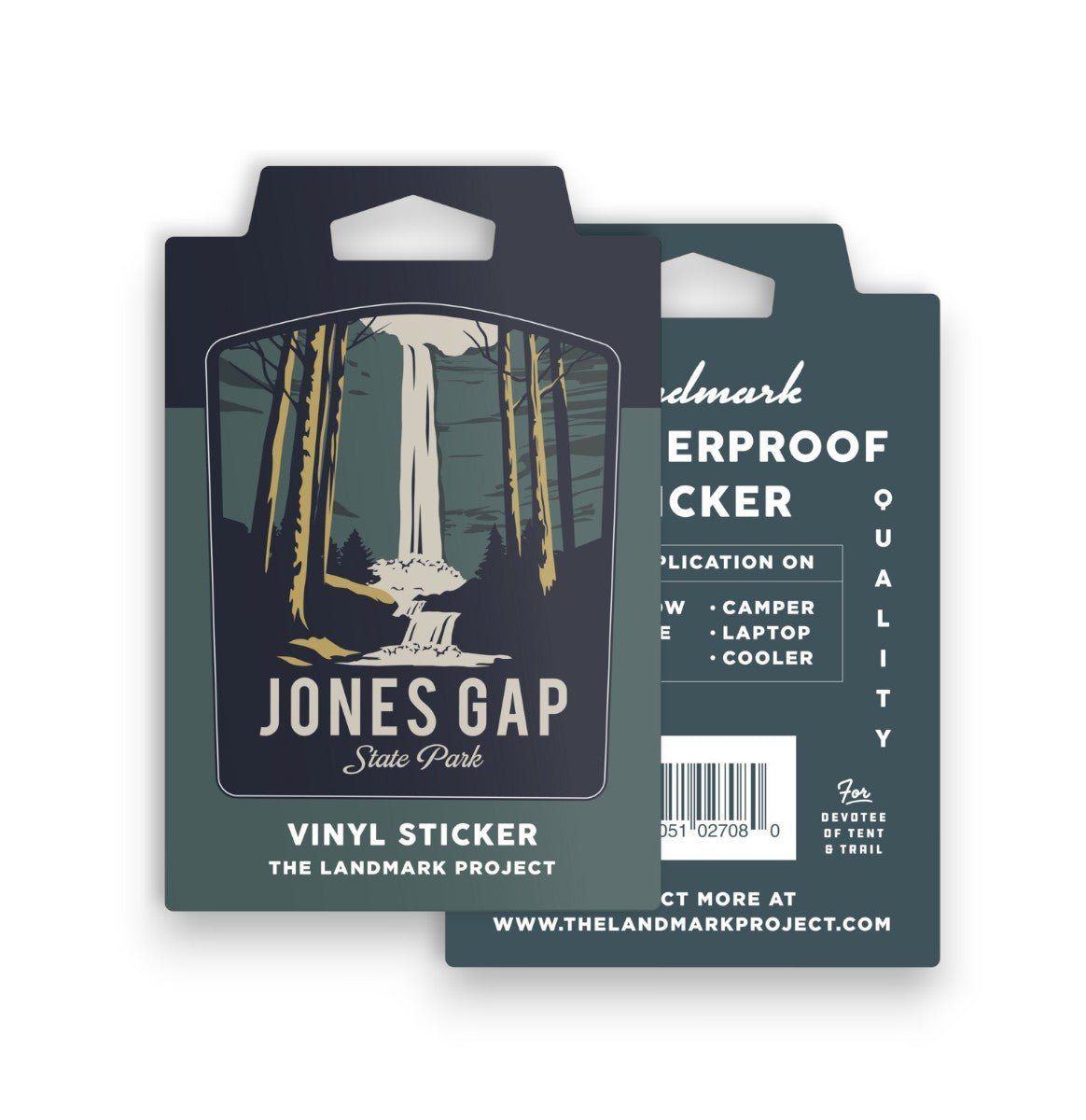 "Jones Gap State Park" South Carolina Sticker (CLEARANCE) - Wander Together Outfitters