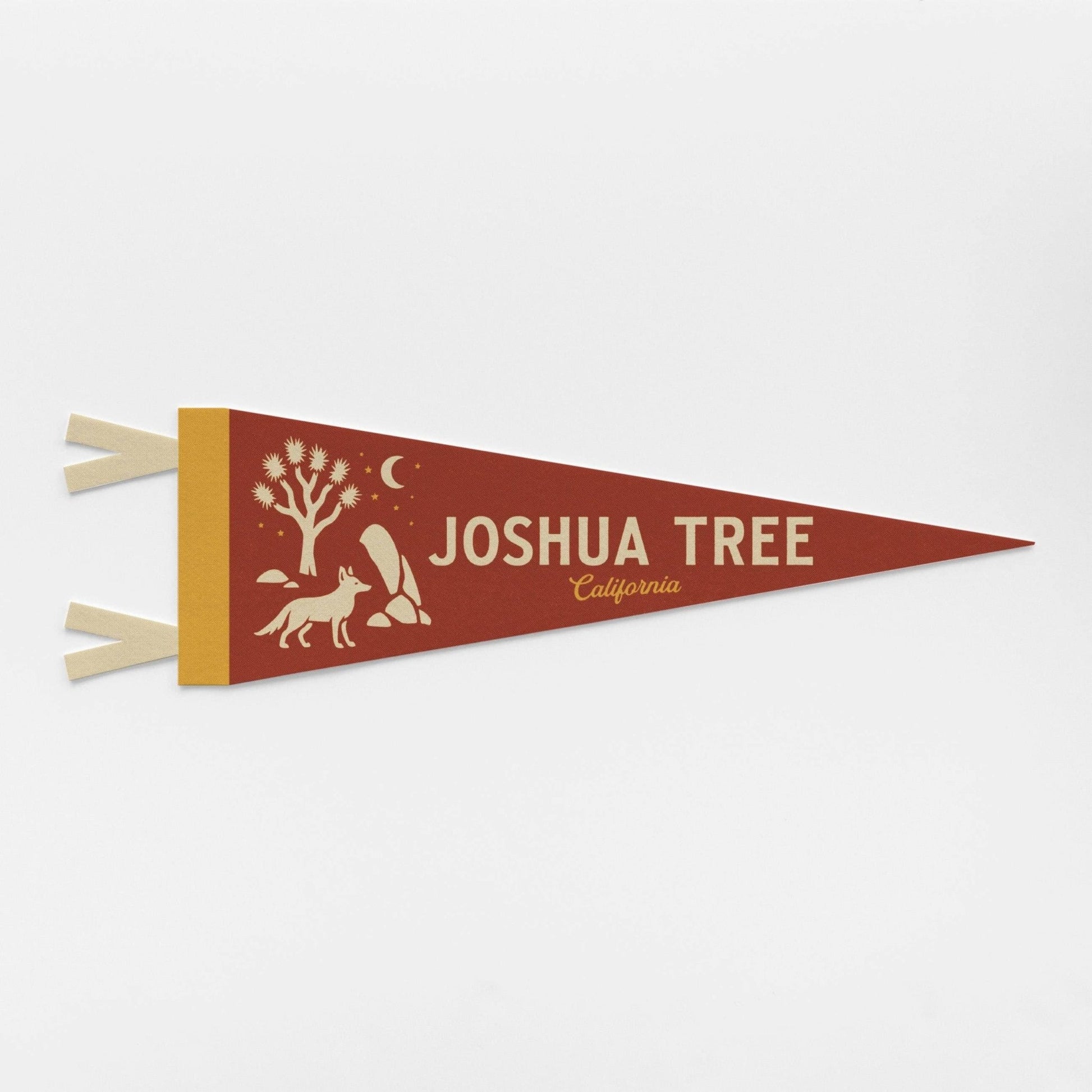 Joshua Tree California Felt Wall Banner Pennant - Wander Together Outfitters