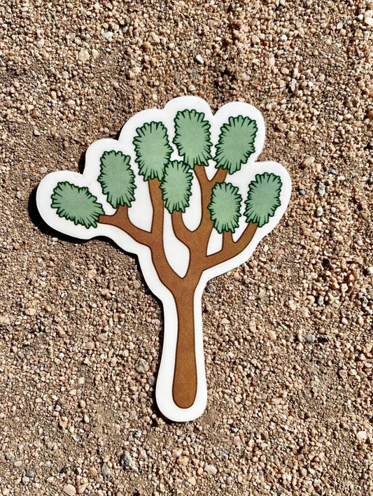 Joshua Tree Clear Vinyl Sticker - Wander Together Outfitters