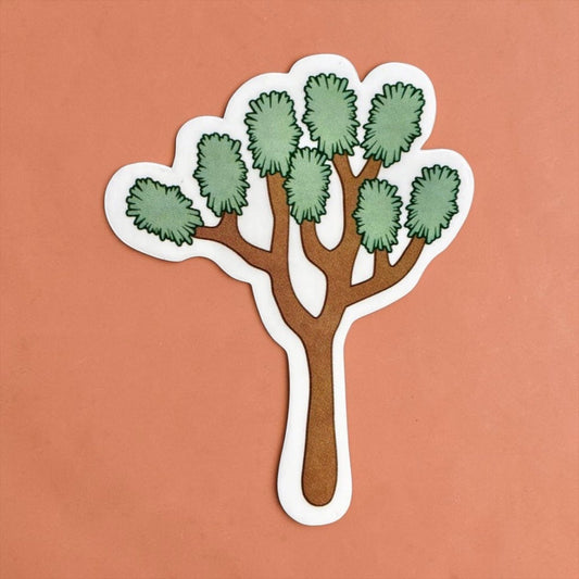Joshua Tree Clear Vinyl Sticker - Wander Together Outfitters
