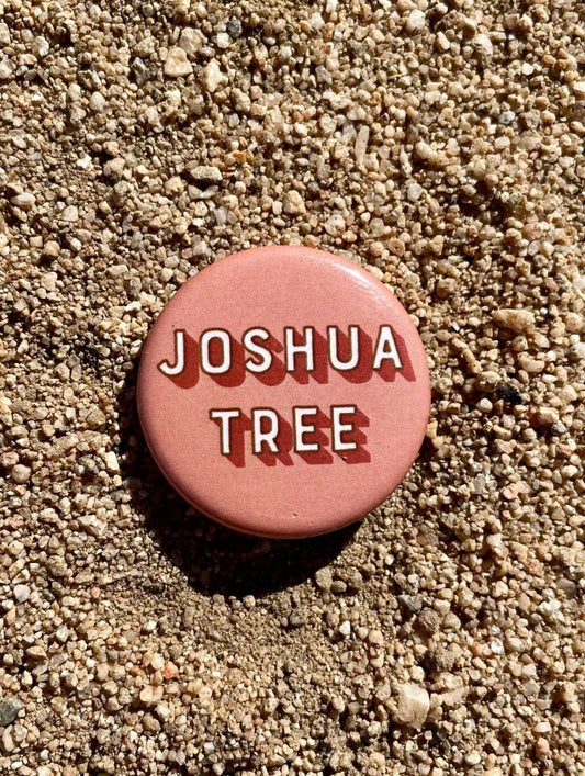 Joshua Tree Desert Cities Button Pin - Wander Together Outfitters