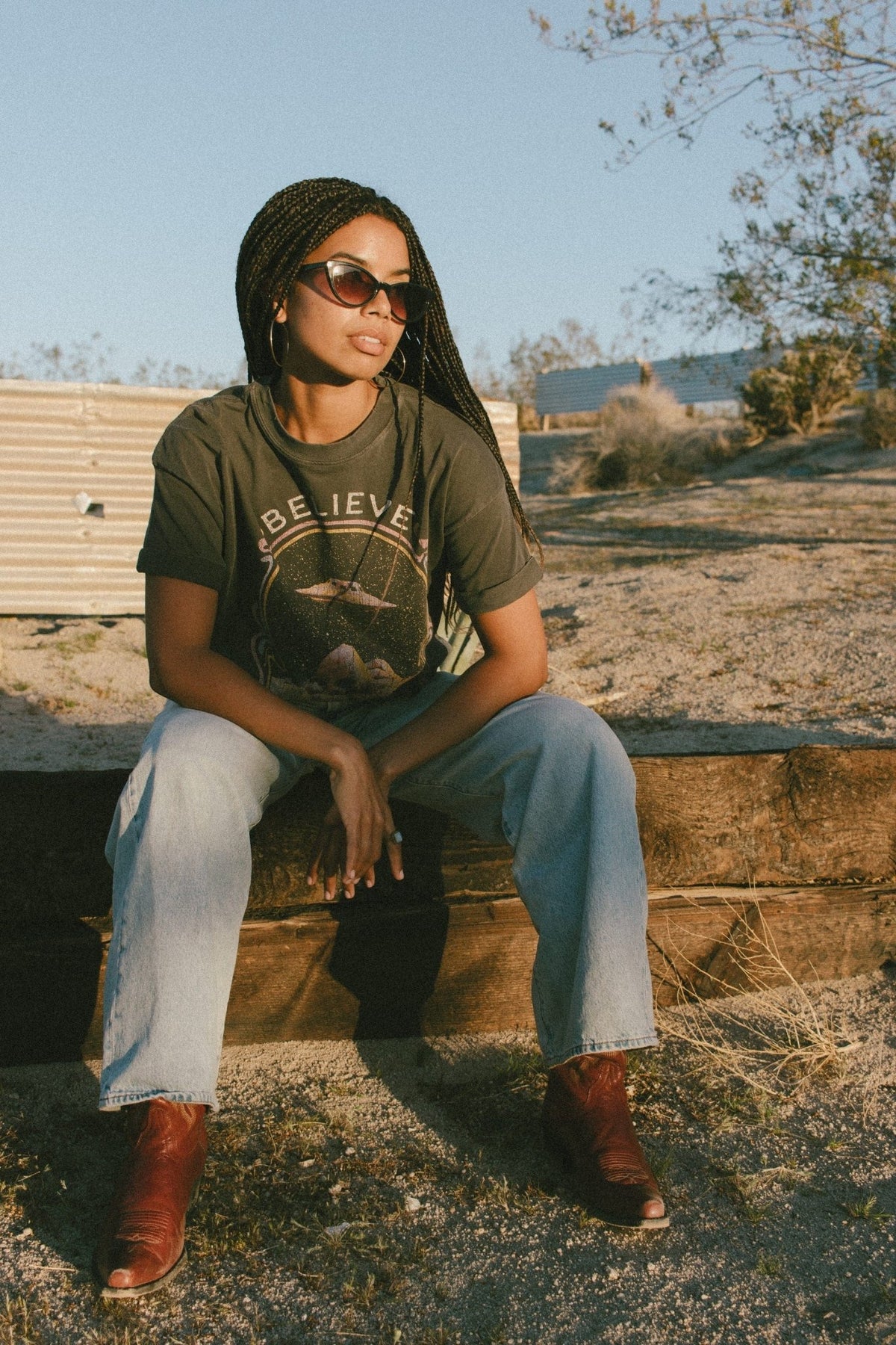 Joshua Tree JT "Believe" Graphic T-Shirt - Wander Together Outfitters