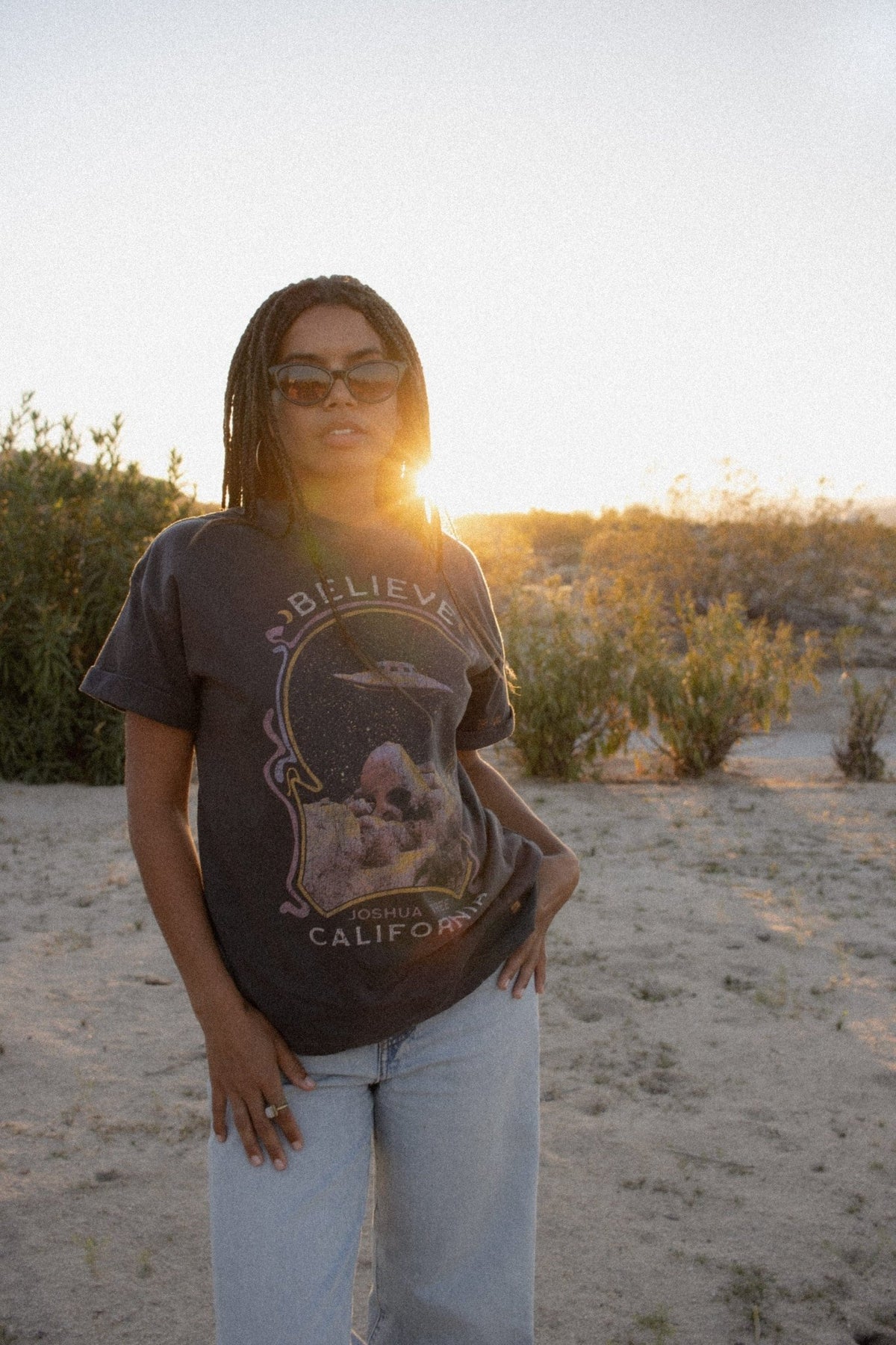 Joshua Tree JT "Believe" Graphic T-Shirt - Wander Together Outfitters