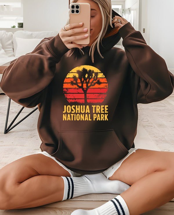 Joshua Tree National Park Graphic Hoodie (Plus) - Wander Together Outfitters