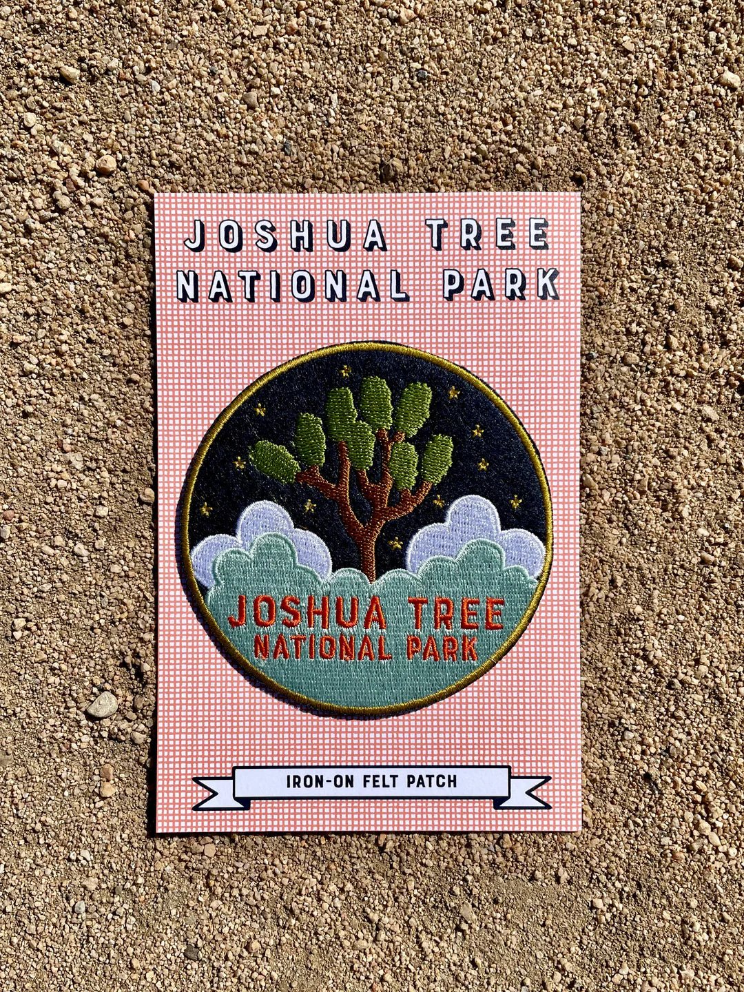 Joshua Tree National Park Night Sky Iron On Patch - Wander Together Outfitters