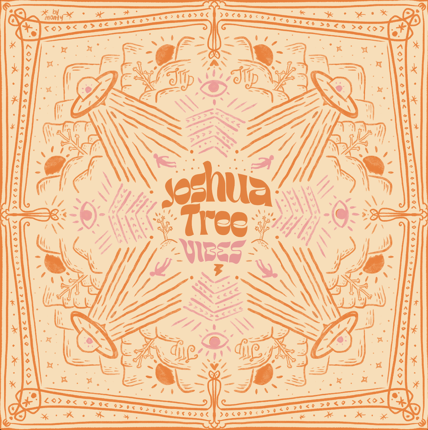 Joshua Tree Vibes Bandana - Wander Together Outfitters
