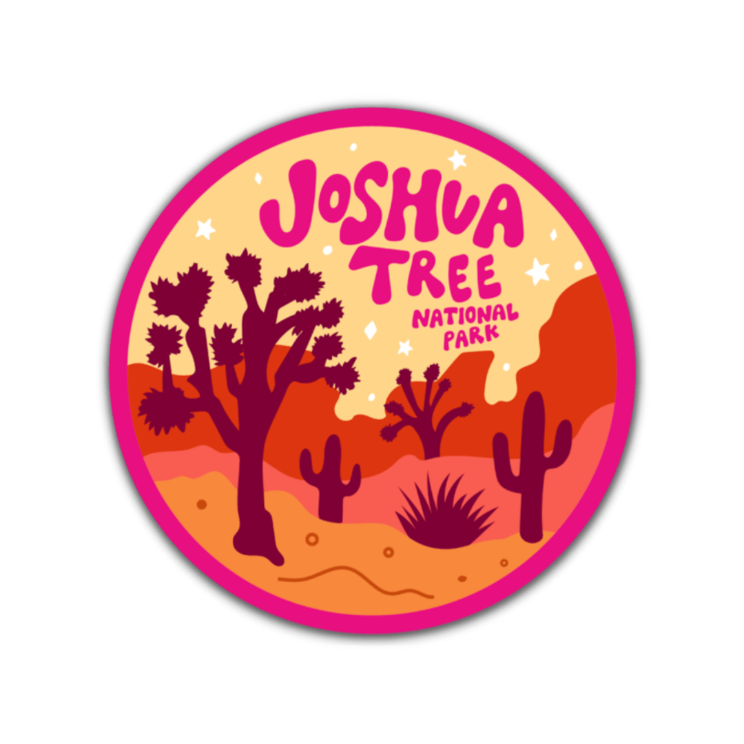 Joshua Tree Vinyl Waterproof Sticker - Wander Together Outfitters