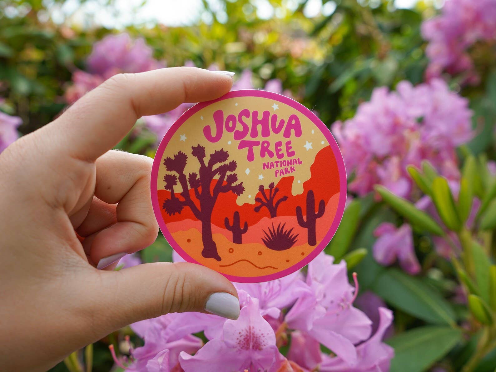Joshua Tree Vinyl Waterproof Sticker - Wander Together Outfitters