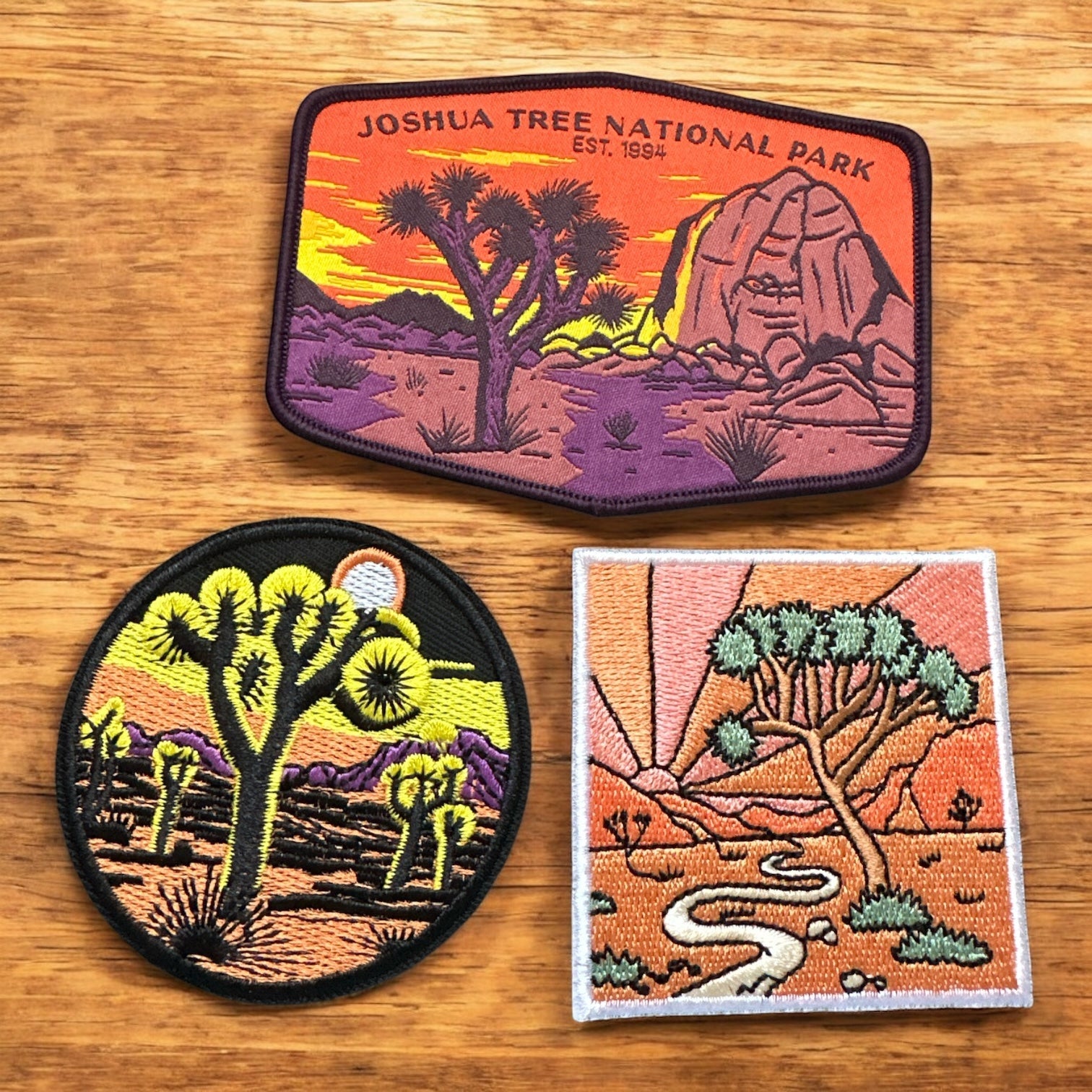 Joshua Trees at Night Iron On Patch - Wander Together Outfitters