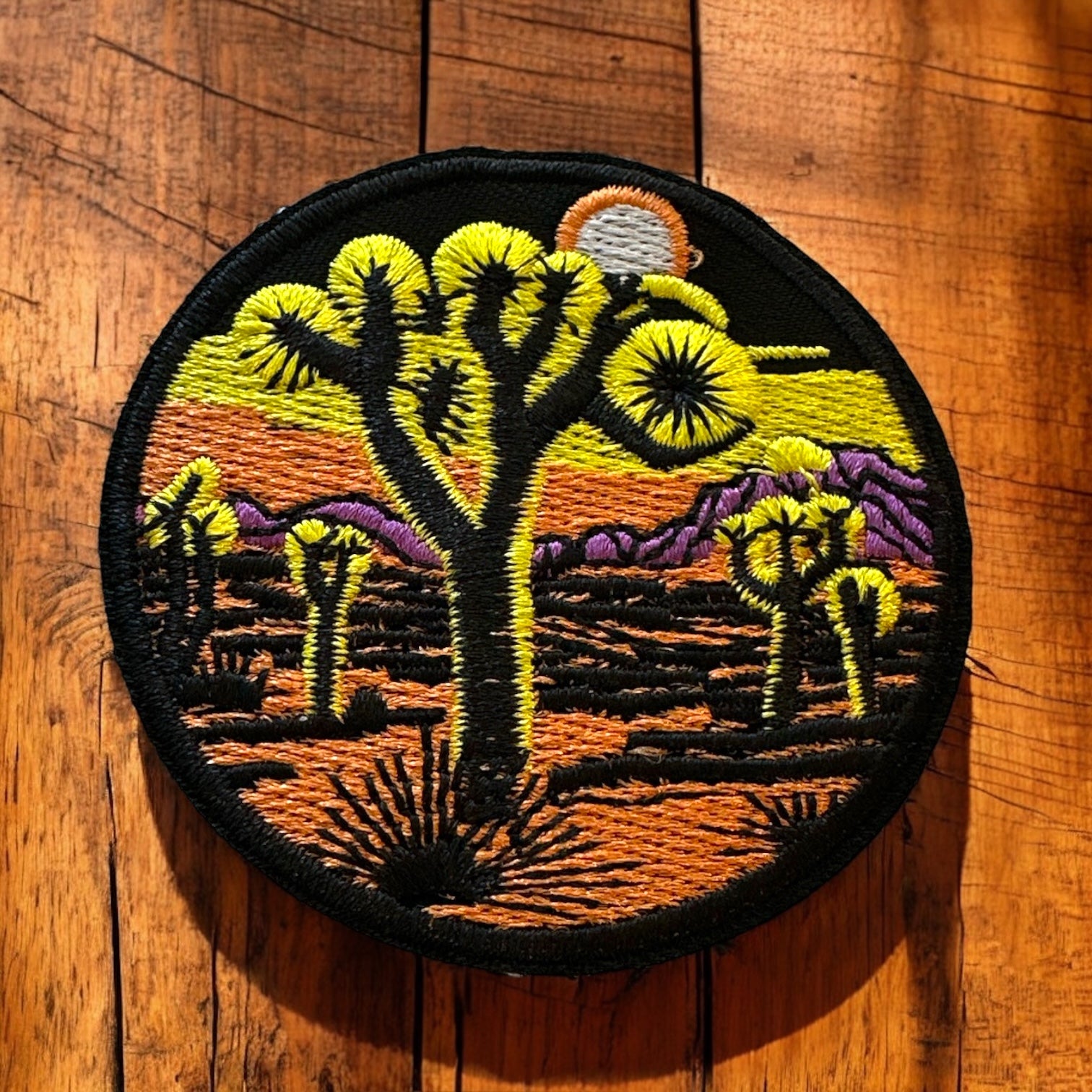 Joshua Trees at Night Iron On Patch - Wander Together Outfitters