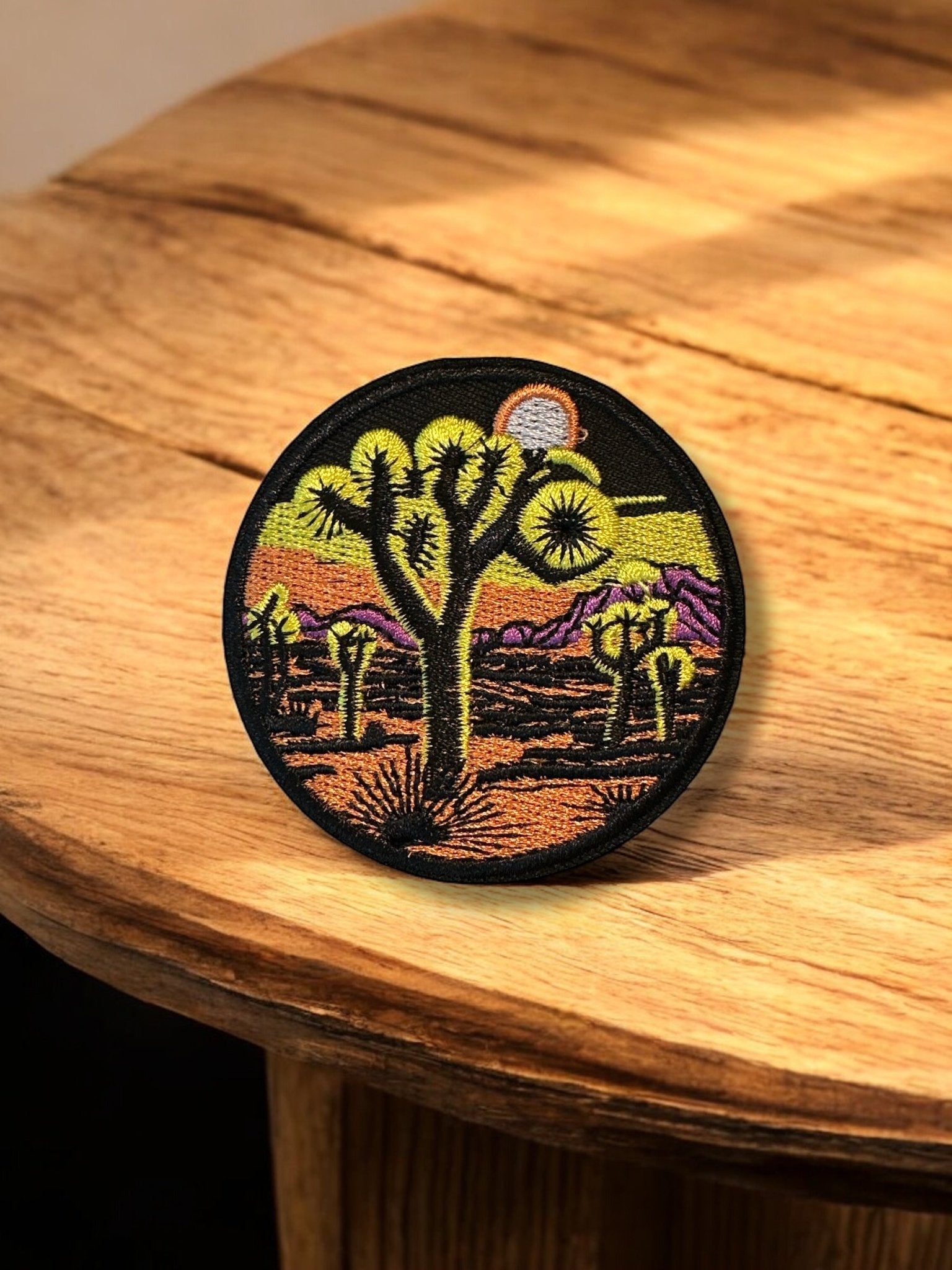 Joshua Trees at Night Iron On Patch - Wander Together Outfitters