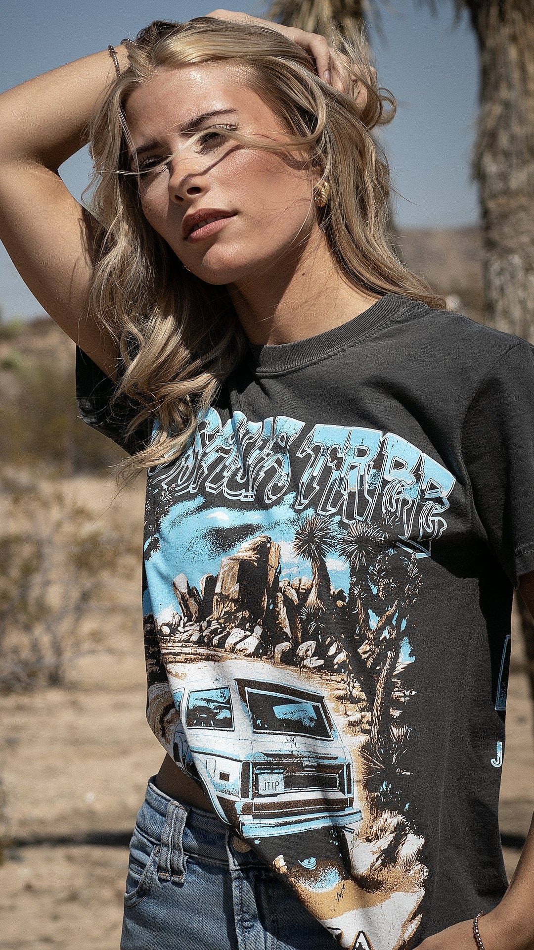 JTTP x Bronco Graphic T-Shirt - Limited Edition Desert Adventure Tee - Wander Together Outfitters