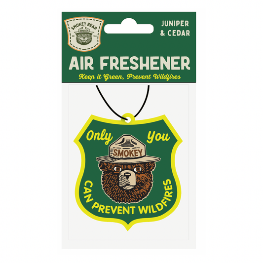 Juniper & Cedar Smokey Bear Air Freshener - Wander Together Outfitters