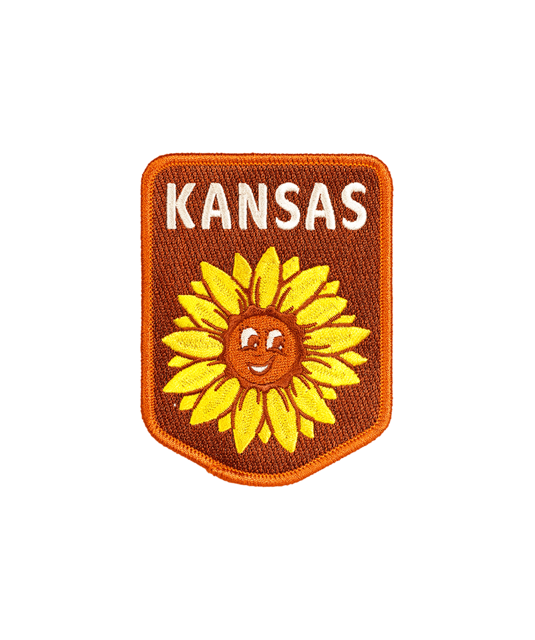 Kansas Embroidered Patch - Wander Together Outfitters