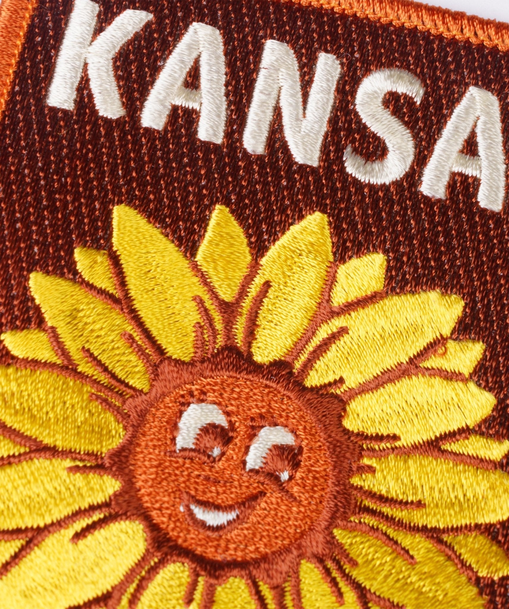 Kansas Embroidered Patch - Wander Together Outfitters
