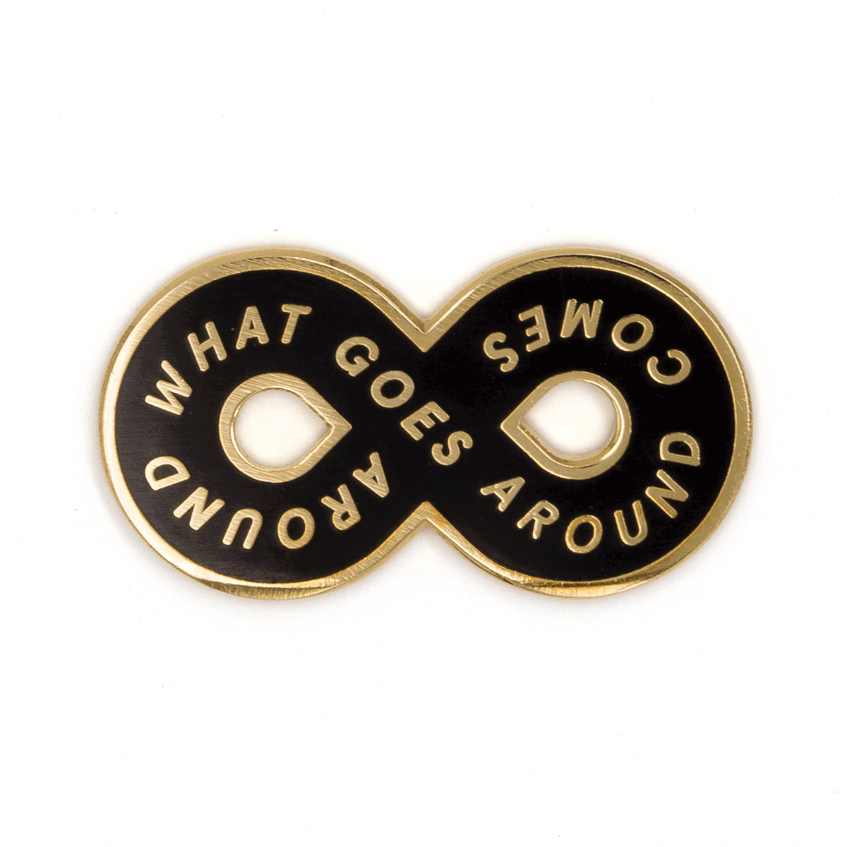 Karma Loop Enamel Pin - Wander Together Outfitters