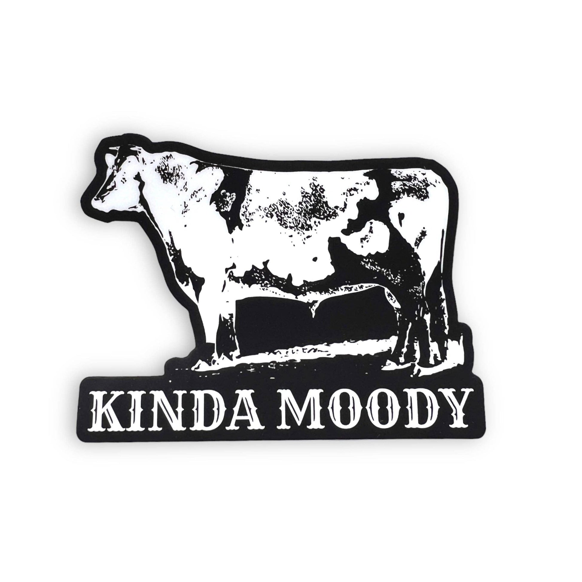 "Kinda Moody" Sticker - Wander Together Outfitters