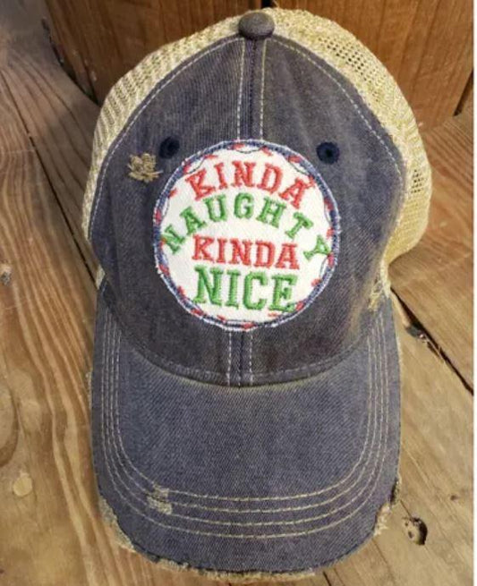 Kinda Naughty, Kinda Nice Hat - Wander Together Outfitters