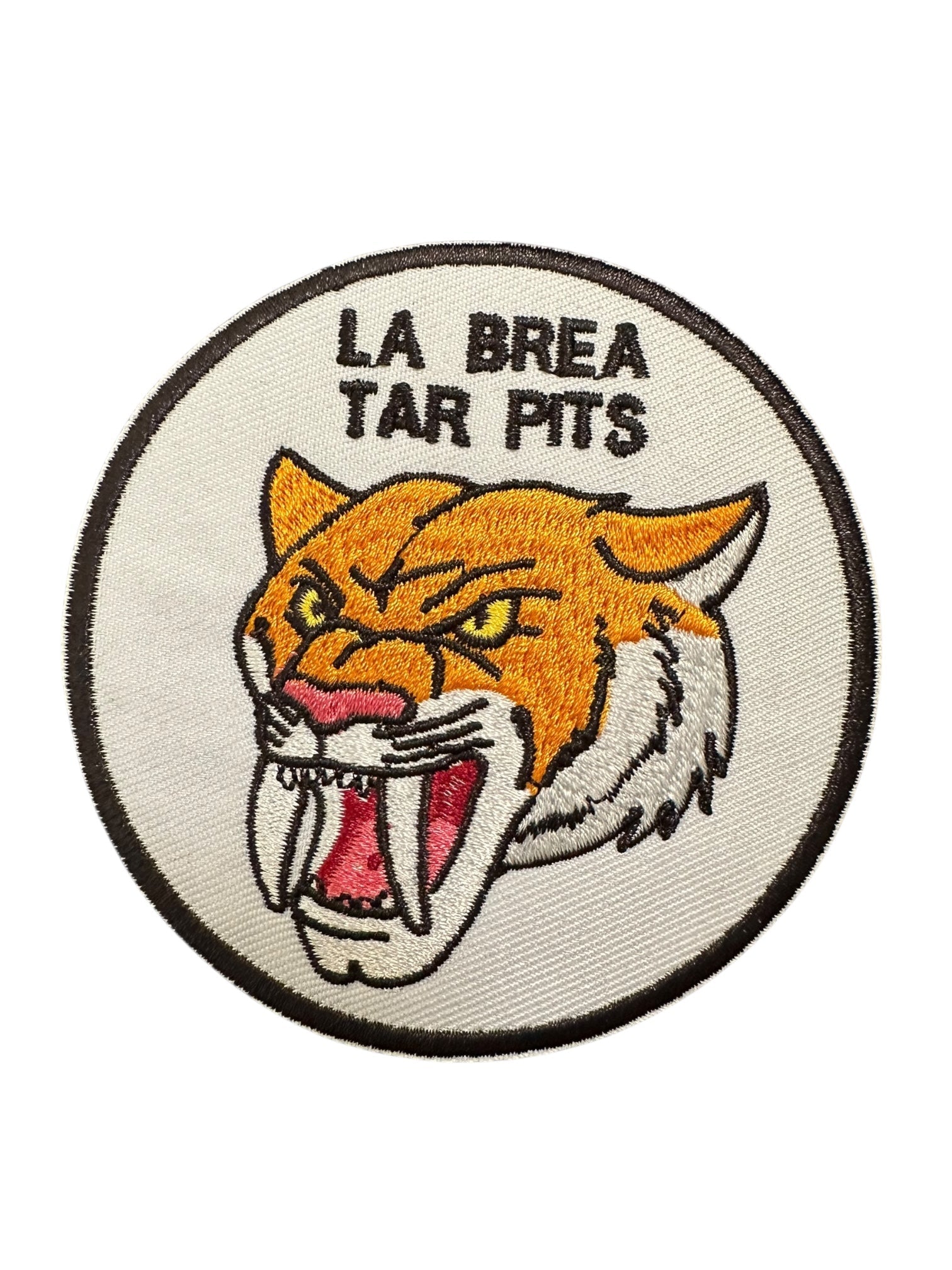 “La Brea Tar Pits” Los Angeles Iron On Embroidered Patch - Wander Together Outfitters
