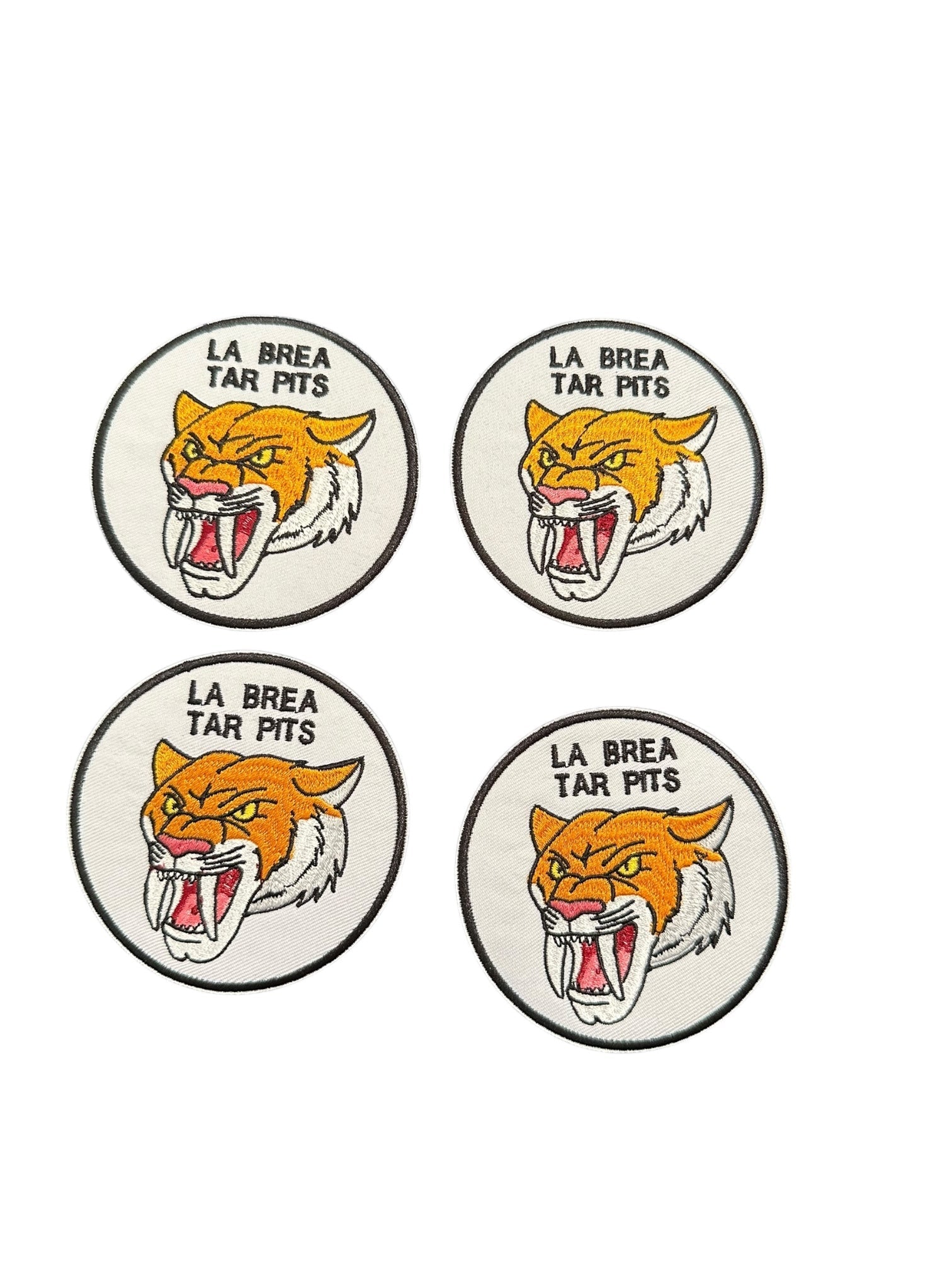 “La Brea Tar Pits” Los Angeles Iron On Embroidered Patch - Wander Together Outfitters