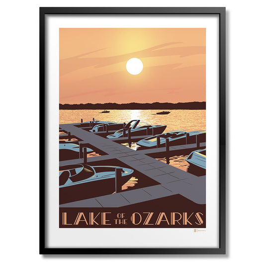 Lake of the Ozarks Sunset Print - Wander Together Outfitters