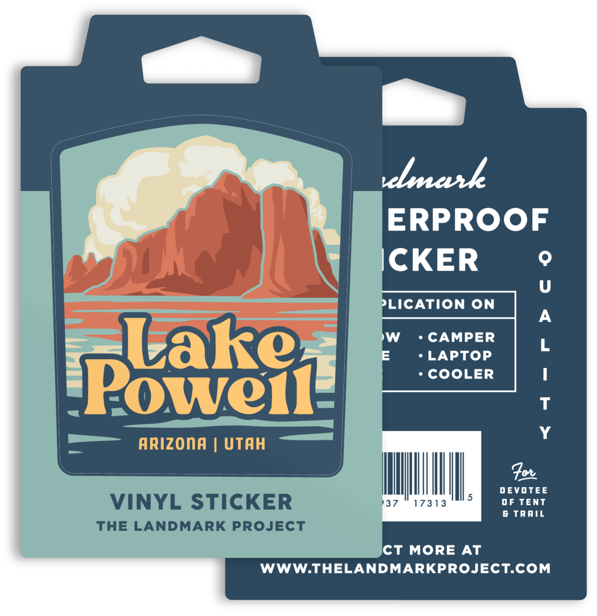 Lake Powell Durable Vinyl Sticker - Wander Together Outfitters