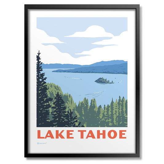 Lake Tahoe Emerald Bay Print - Wander Together Outfitters