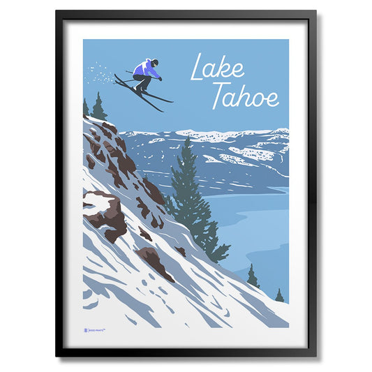 Lake Tahoe Snow Jump Print - Wander Together Outfitters