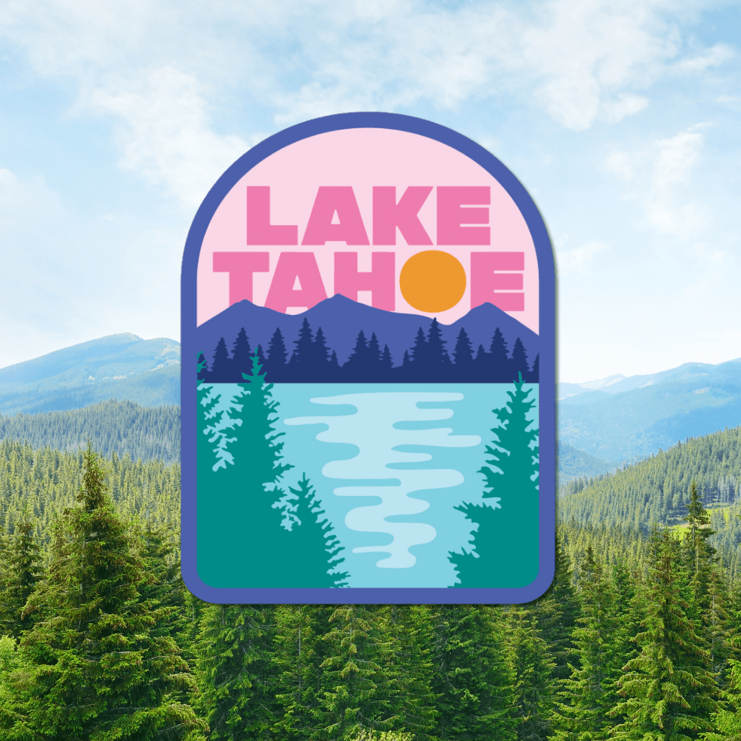 Lake Tahoe Sticker - Wander Together Outfitters
