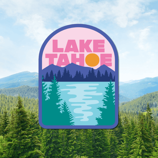 Lake Tahoe Sticker - Wander Together Outfitters