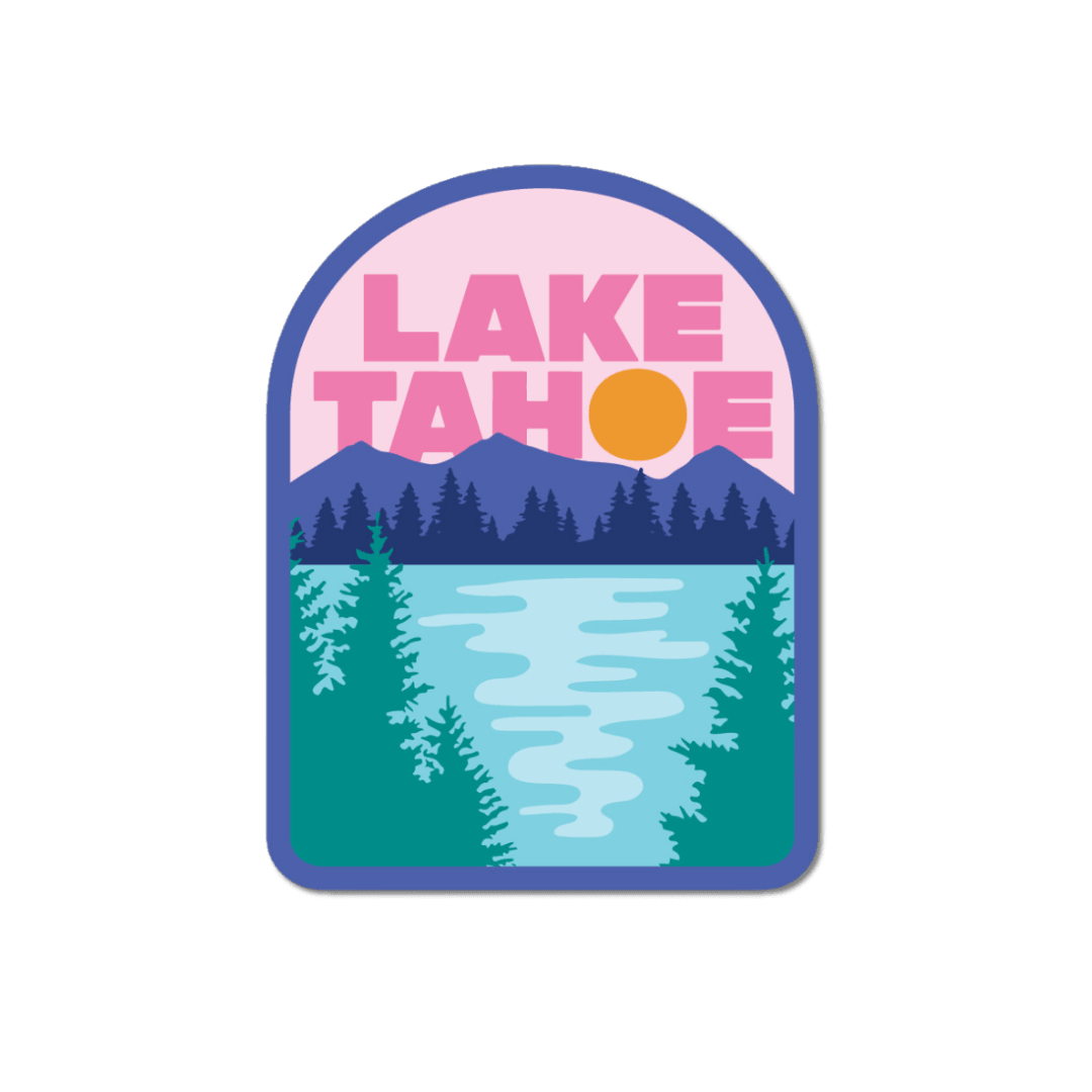 Lake Tahoe Sticker - Wander Together Outfitters