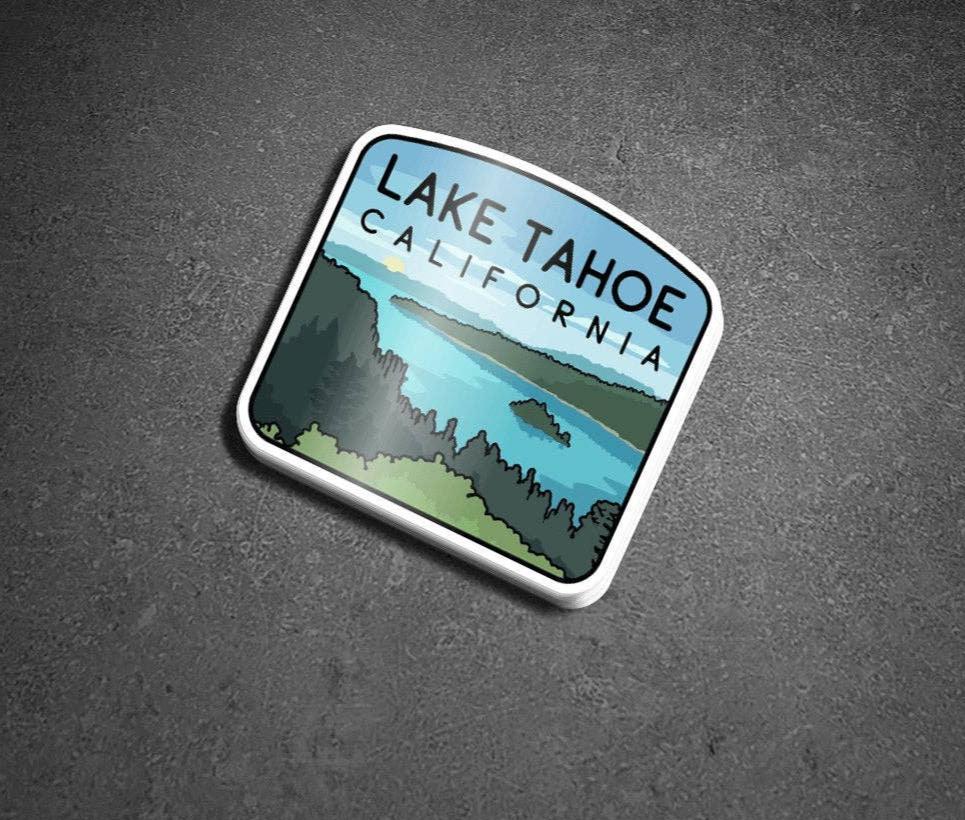 "Lake Tahoe" Vinyl Sticker - Wander Together Outfitters