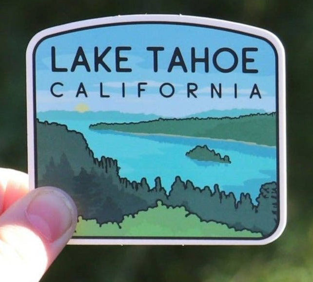 "Lake Tahoe" Vinyl Sticker - Wander Together Outfitters